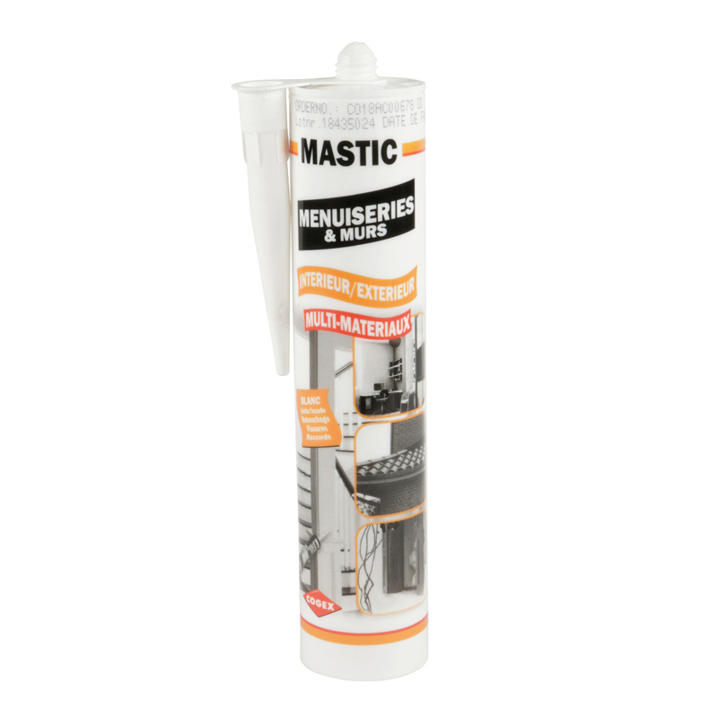 MASTIC ACRYLIQUE BLANC 280 ML